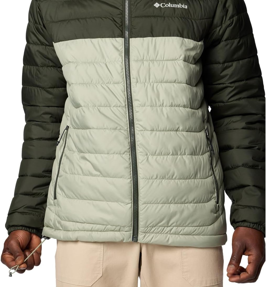 image:imageColumbia 2086944CB POWDER LITE II HOODED JACSafari Greenscape