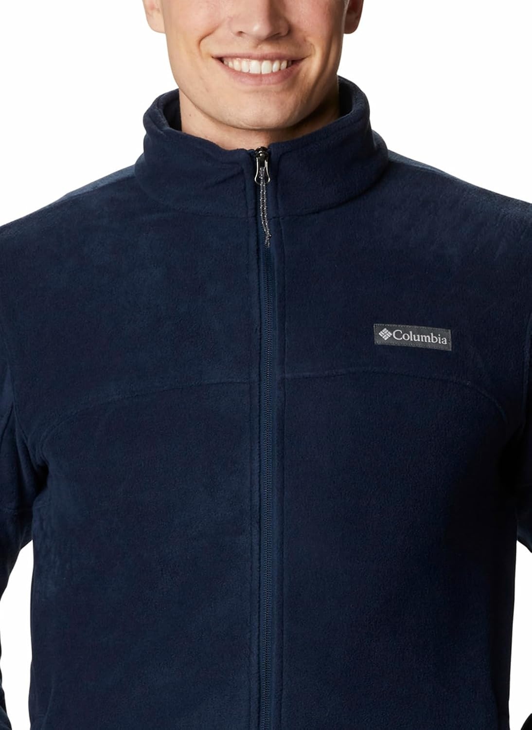 image:imageColumbia Basin Trail III Full Zip Fleecejacke mit durchgehendem Reiverschluss fr HerrenCollegiate Navy
