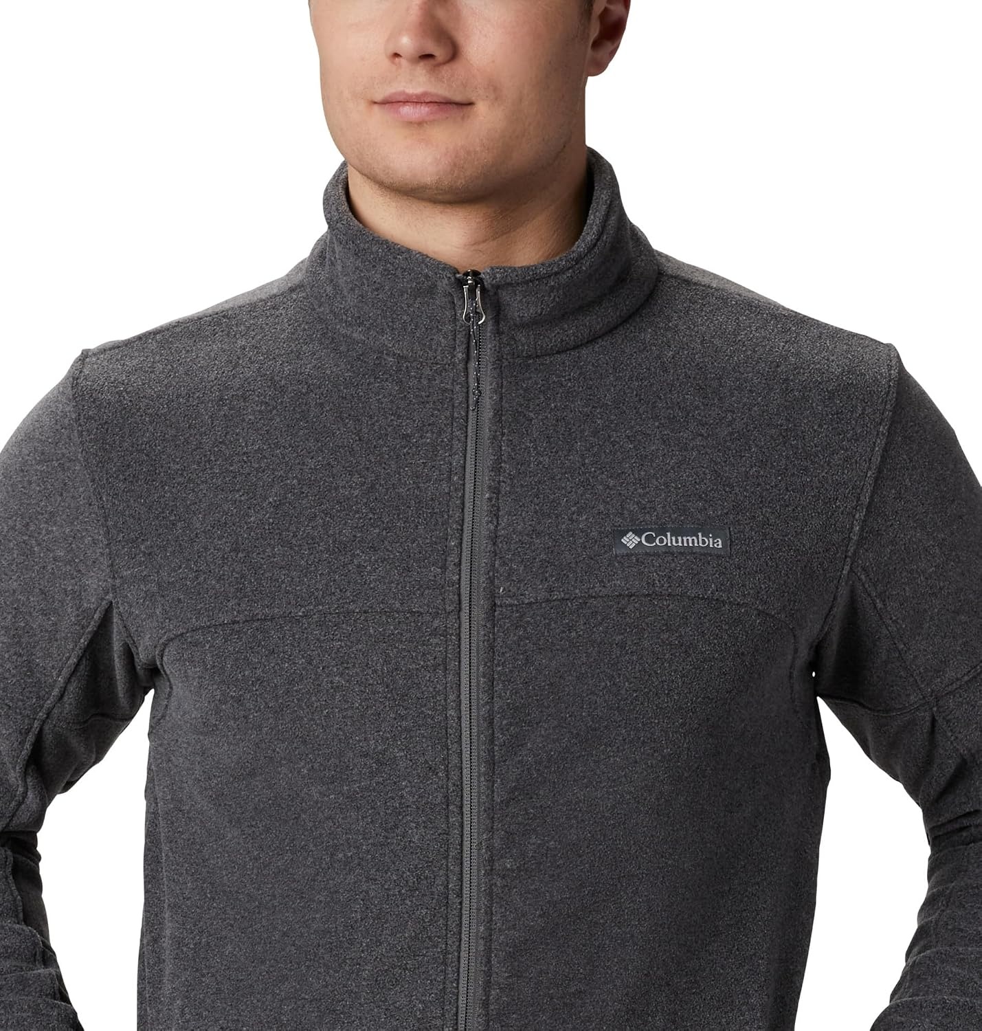 image:imageColumbia Basin Trail III Full Zip Fleecejacke mit durchgehendem Reiverschluss fr HerrenGrauCrew Fleece