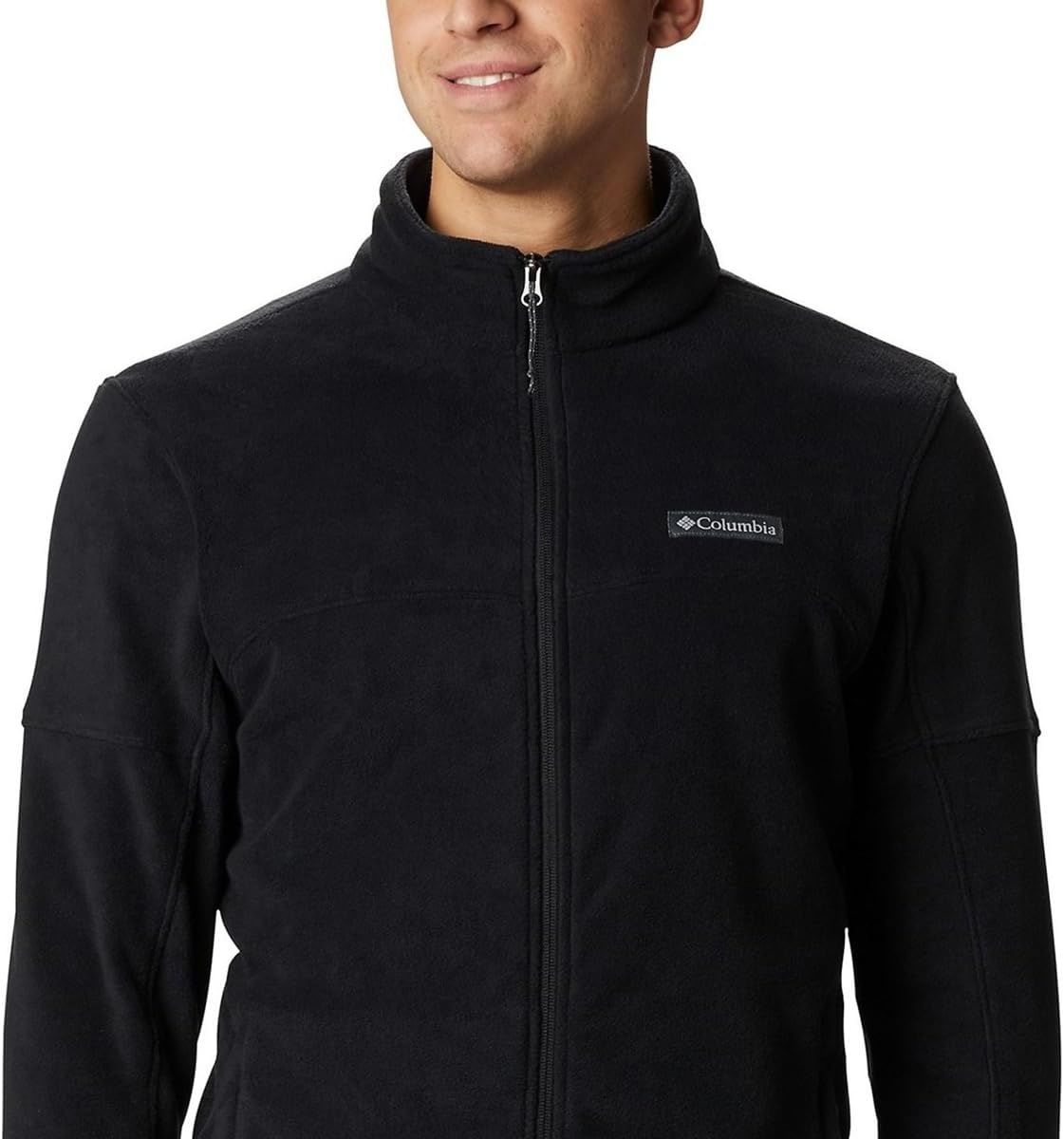 image:imageColumbia Basin Trail III Full Zip Fleecejacke mit durchgehendem Reiverschluss fr HerrenSchwarz