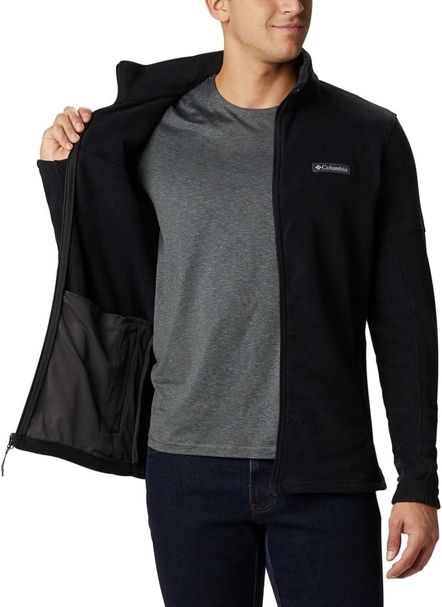 image:imageColumbia Basin Trail III Full Zip Fleecejacke mit durchgehendem Reiverschluss fr HerrenSchwarz