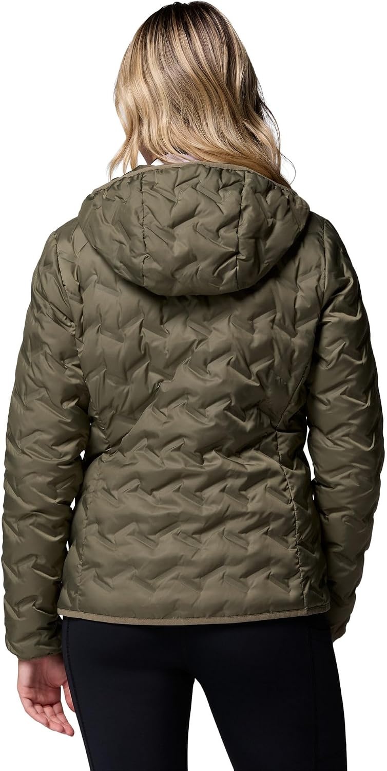 image:imageColumbia DELTA RIDGE II DOWN HOODED JACKETStone Green