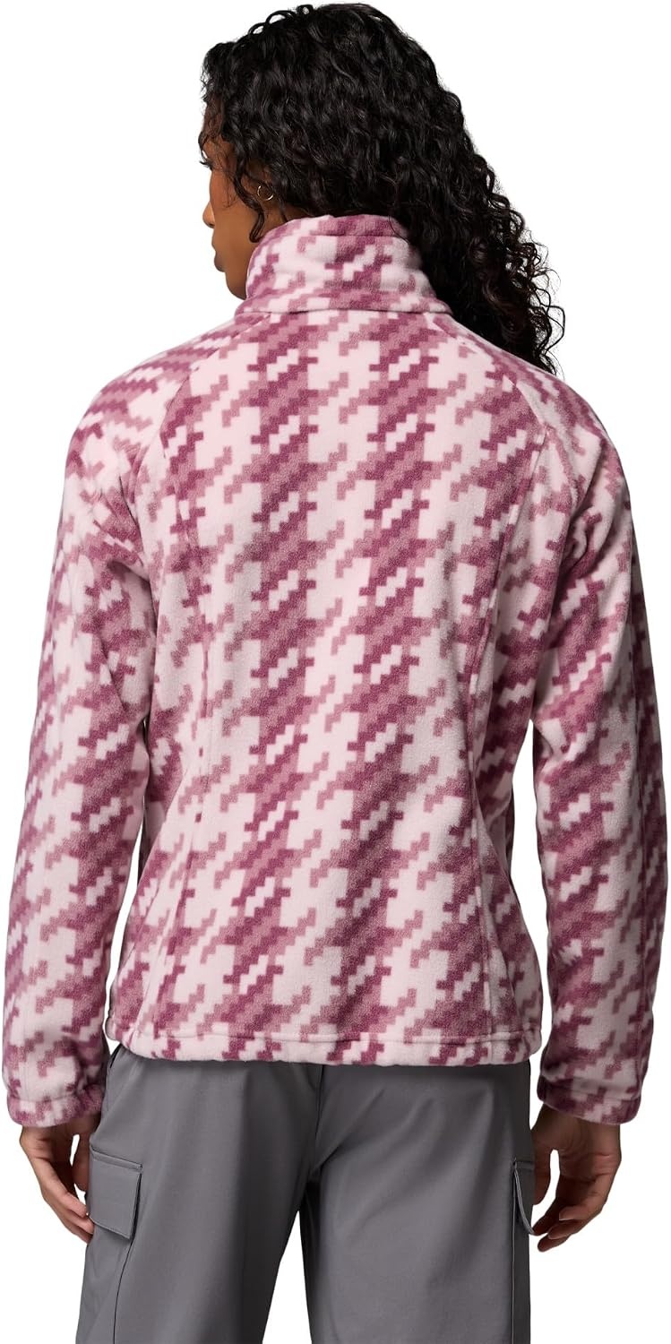 image:imageColumbia Damen Benton Springs Printed Full ZipMineral Pink Twills