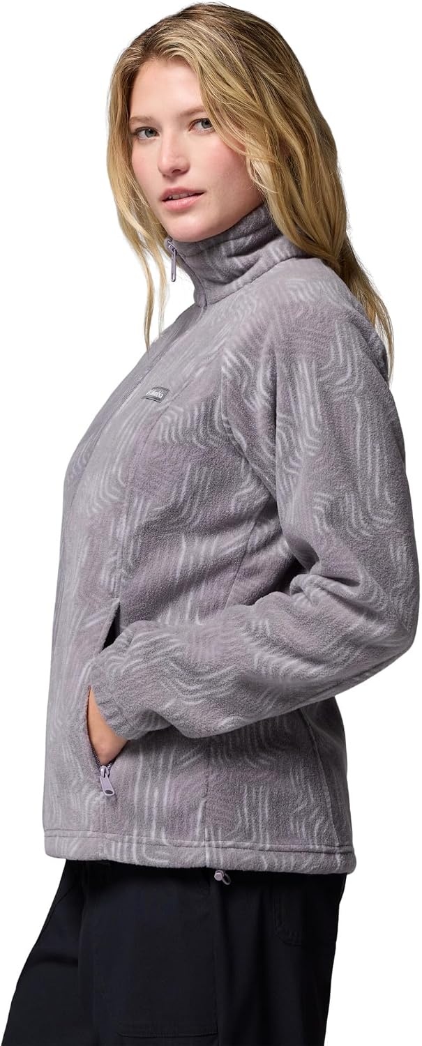 image:imageColumbia Damen Benton Springs Printed Full ZipShale Purple Flowfalls