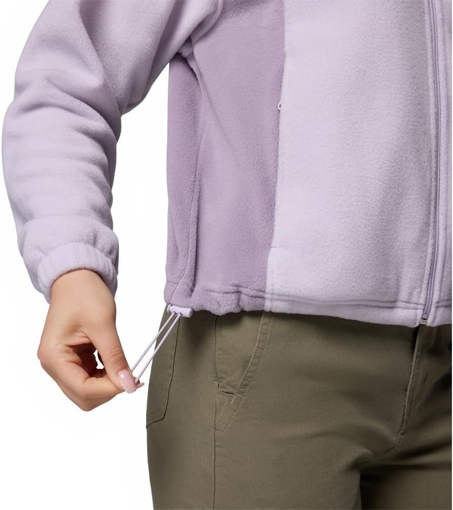 image:imageColumbia Damen Benton Springs Relaxed Full Zip Fleecejacke mit durchgehendem ReiverschlussLavender Pearl