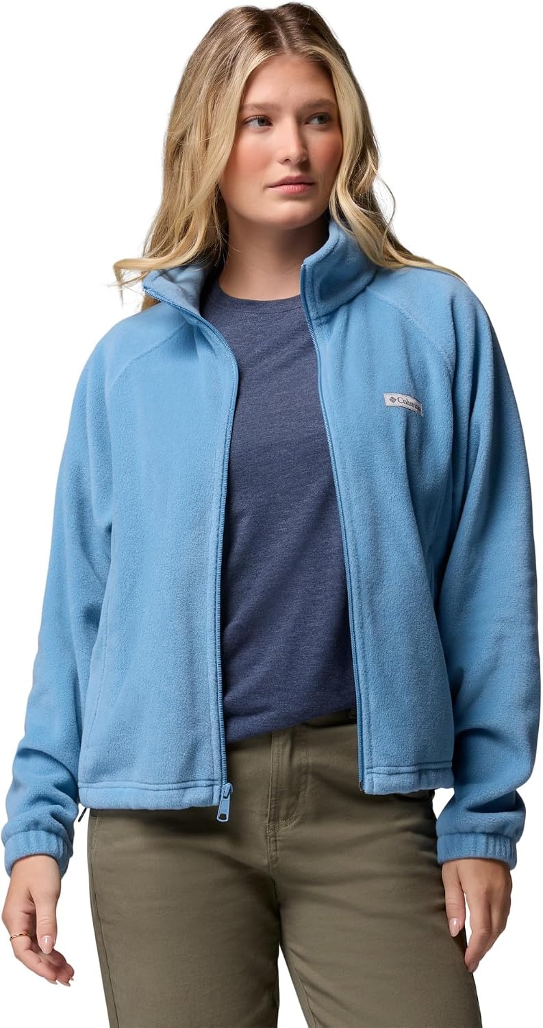 image:imageColumbia Damen Benton Springs Relaxed Full Zip Fleecejacke mit durchgehendem ReiverschlussRegentag
