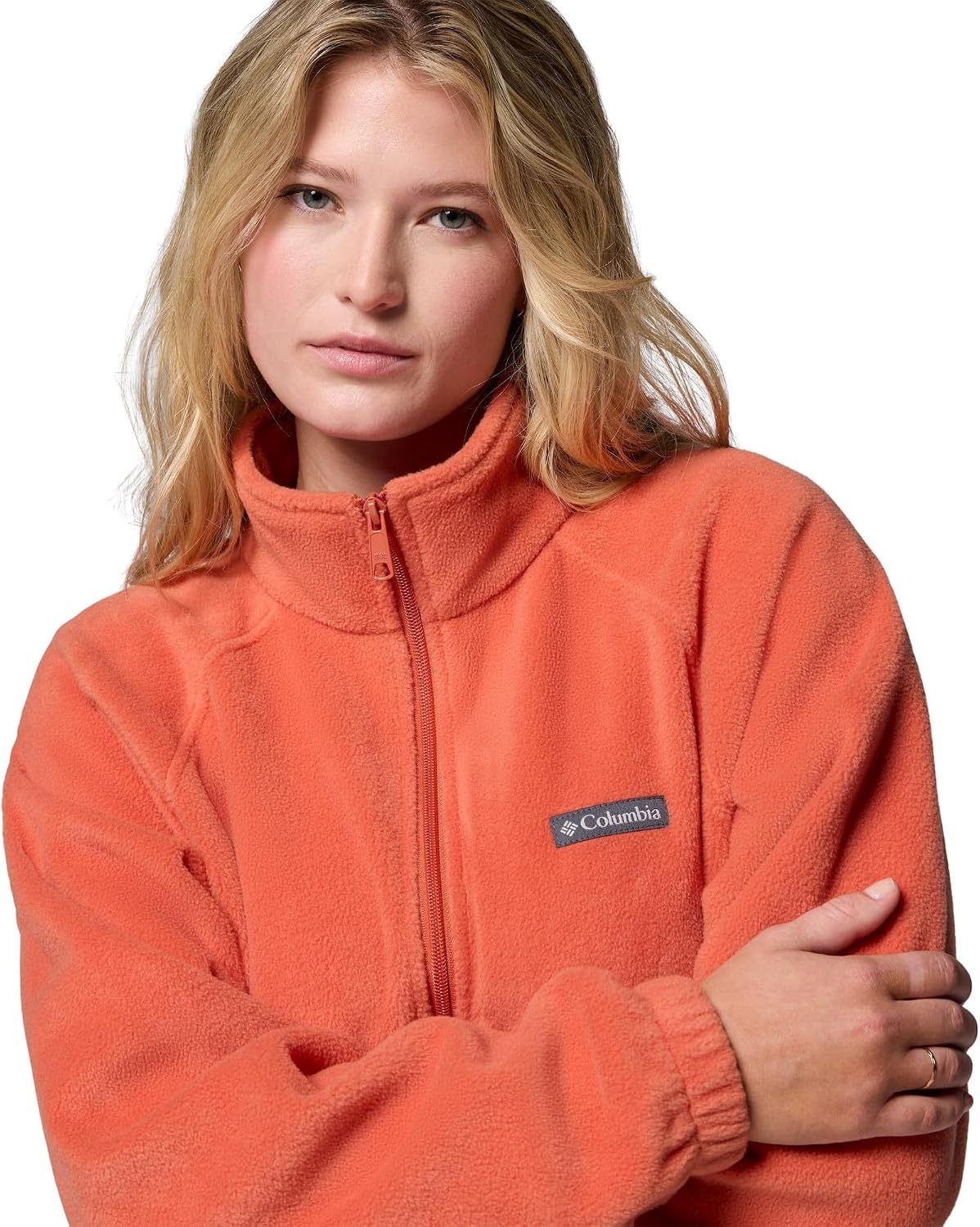 image:imageColumbia Damen Benton Springs Relaxed Full Zip Fleecejacke mit durchgehendem ReiverschlussToskana