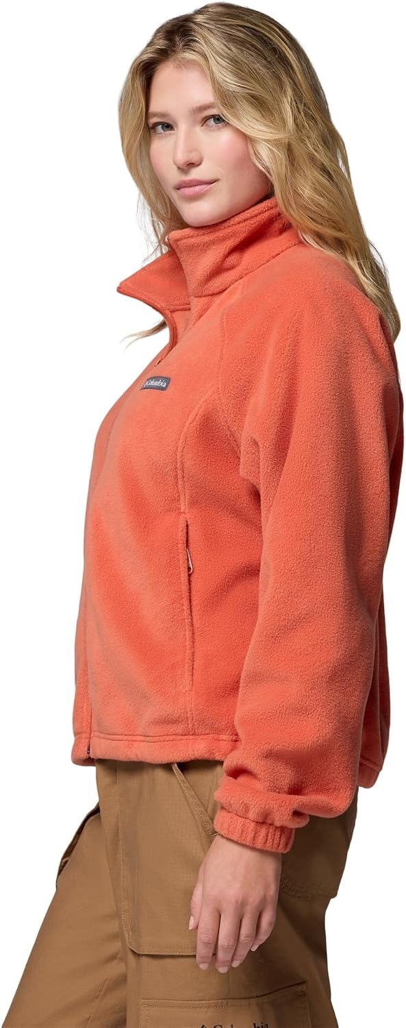image:imageColumbia Damen Benton Springs Relaxed Full Zip Fleecejacke mit durchgehendem ReiverschlussToskana