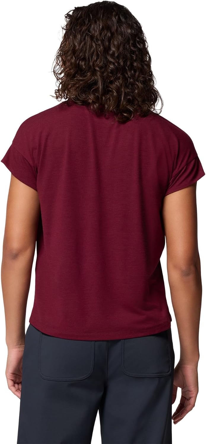 image:imageColumbia Damen Daniela Falls Short Sleeve Kurzrmeliges TShirtReicher Wein