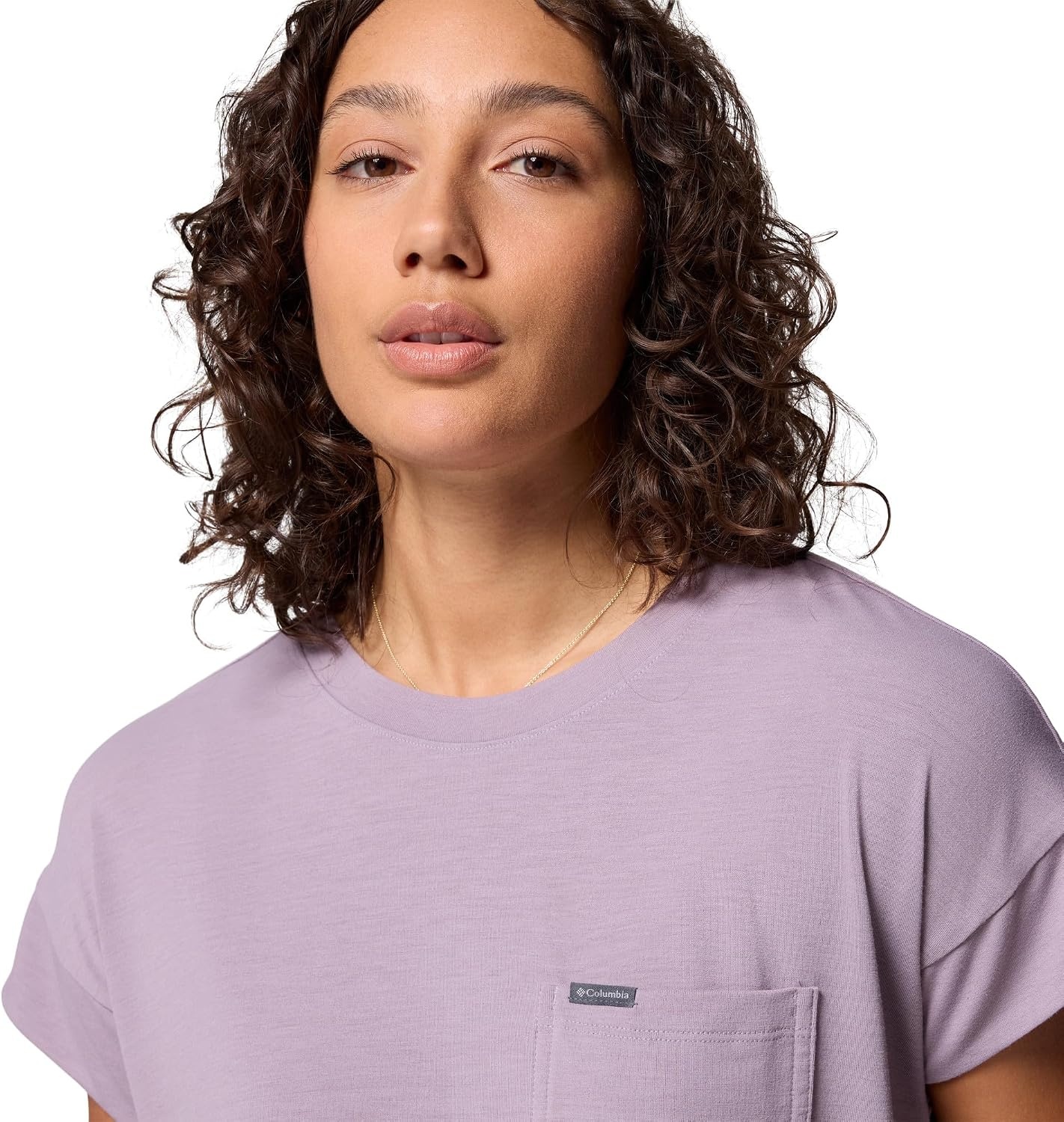 image:imageColumbia Damen Daniela Falls Short Sleeve Kurzrmeliges TShirtShale Purple