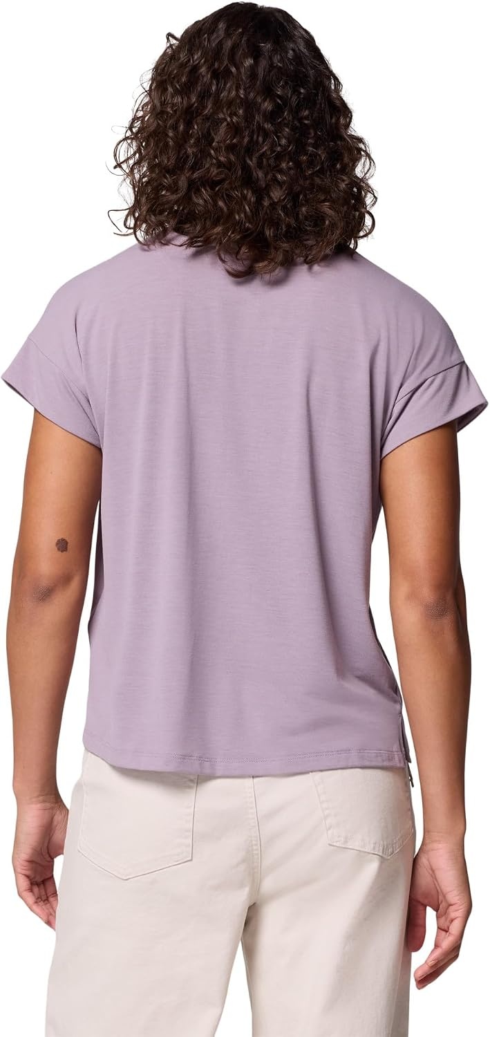 image:imageColumbia Damen Daniela Falls Short Sleeve Kurzrmeliges TShirtShale Purple