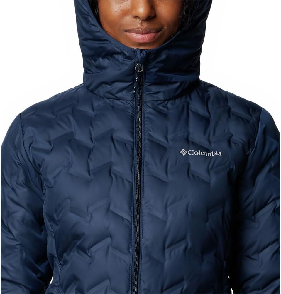image:imageColumbia Damen Delta Ridge 2 Down Hooded Jacket Daunenjacke mit Kapuze 1er PackCollegiate Navy
