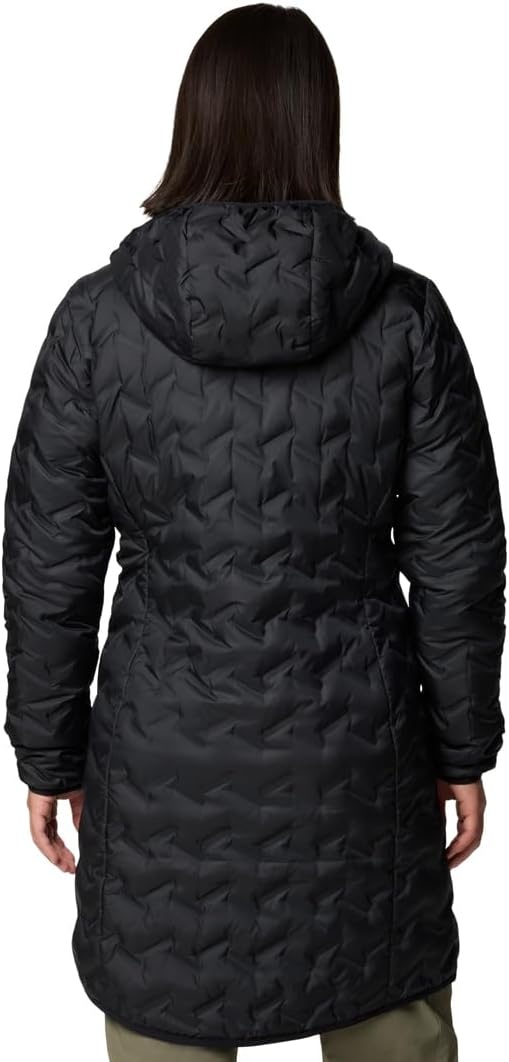 image:imageColumbia Damen Delta Ridge Long Down Jacket Delta Ridge Lange Daunenjacke 1er PackSchwarz