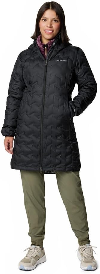 image:imageColumbia Damen Delta Ridge Long Down Jacket Delta Ridge Lange Daunenjacke 1er PackSchwarz