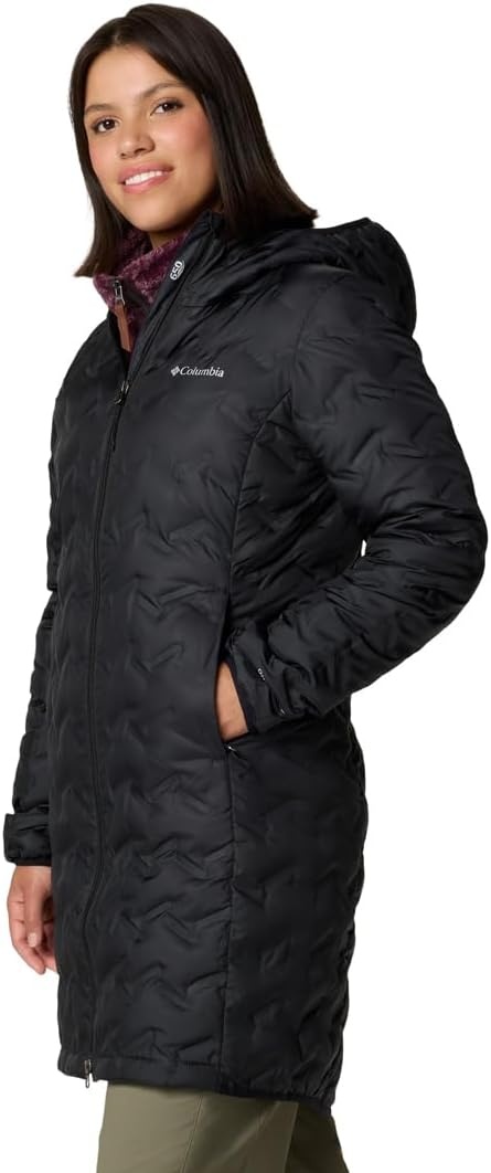 image:imageColumbia Damen Delta Ridge Long Down Jacket Delta Ridge Lange Daunenjacke 1er PackSchwarz