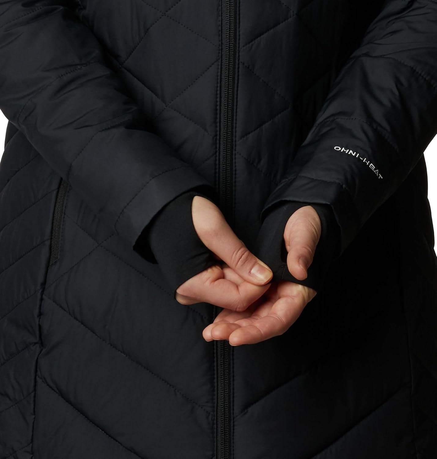 image:imageColumbia Damen First Generation Heavenly Long Hooded Jacket Heavenly Long Hooded Jacket 1er PackBlack 010