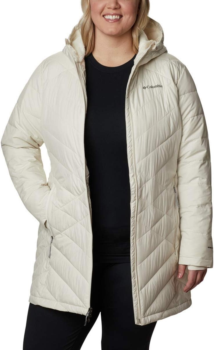 image:imageColumbia Damen First Generation Heavenly Long Hooded Jacket Heavenly Long Hooded Jacket 1er PackChalk