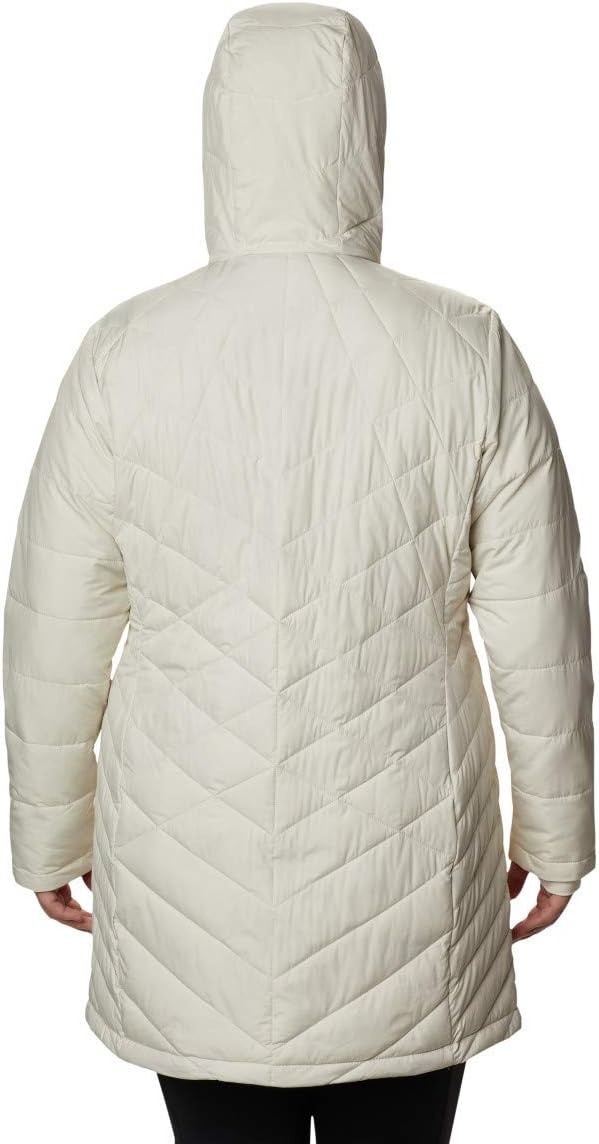 image:imageColumbia Damen First Generation Heavenly Long Hooded Jacket Heavenly Long Hooded Jacket 1er PackChalk