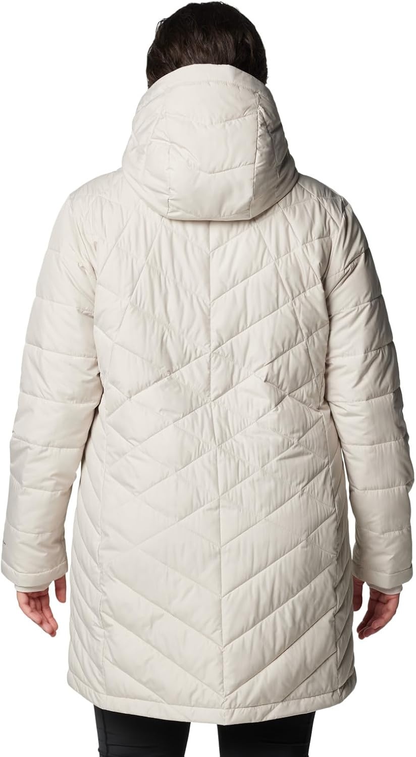 image:imageColumbia Damen First Generation Heavenly Long Hooded Jacket Heavenly Long Hooded Jacket 1er PackDark Stone