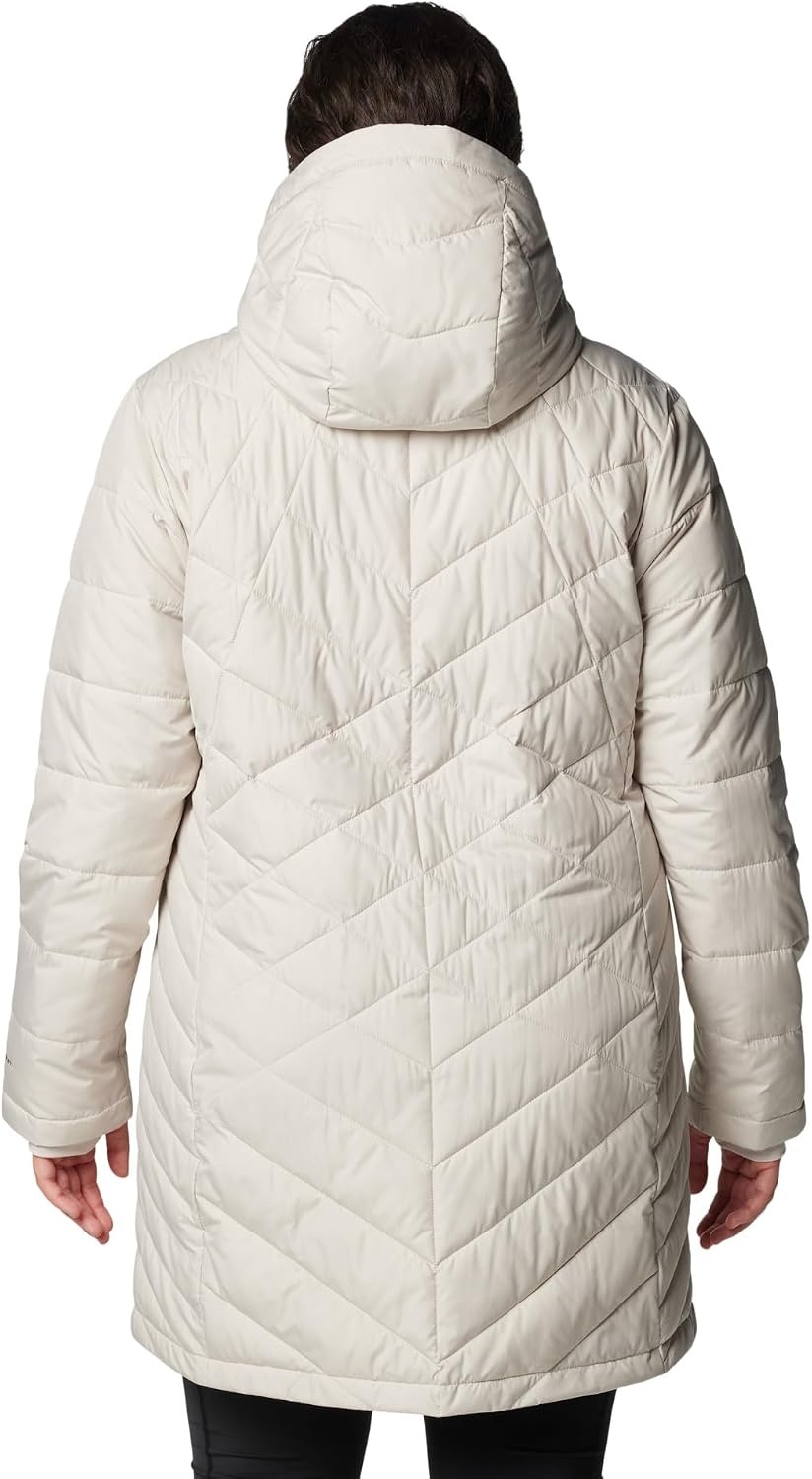 image:imageColumbia Damen First Generation Heavenly Long Hooded Jacket Heavenly Long Hooded Jacket 1er PackDark Stone