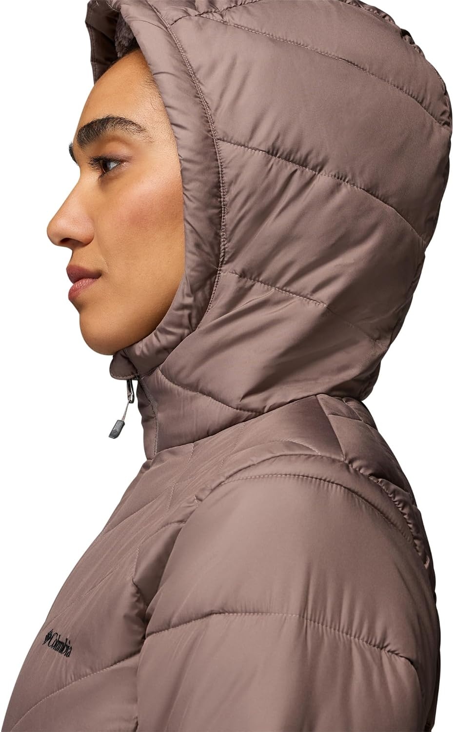 image:imageColumbia Damen First Generation Heavenly Long Hooded Jacket Heavenly Long Hooded Jacket 1er PackIron