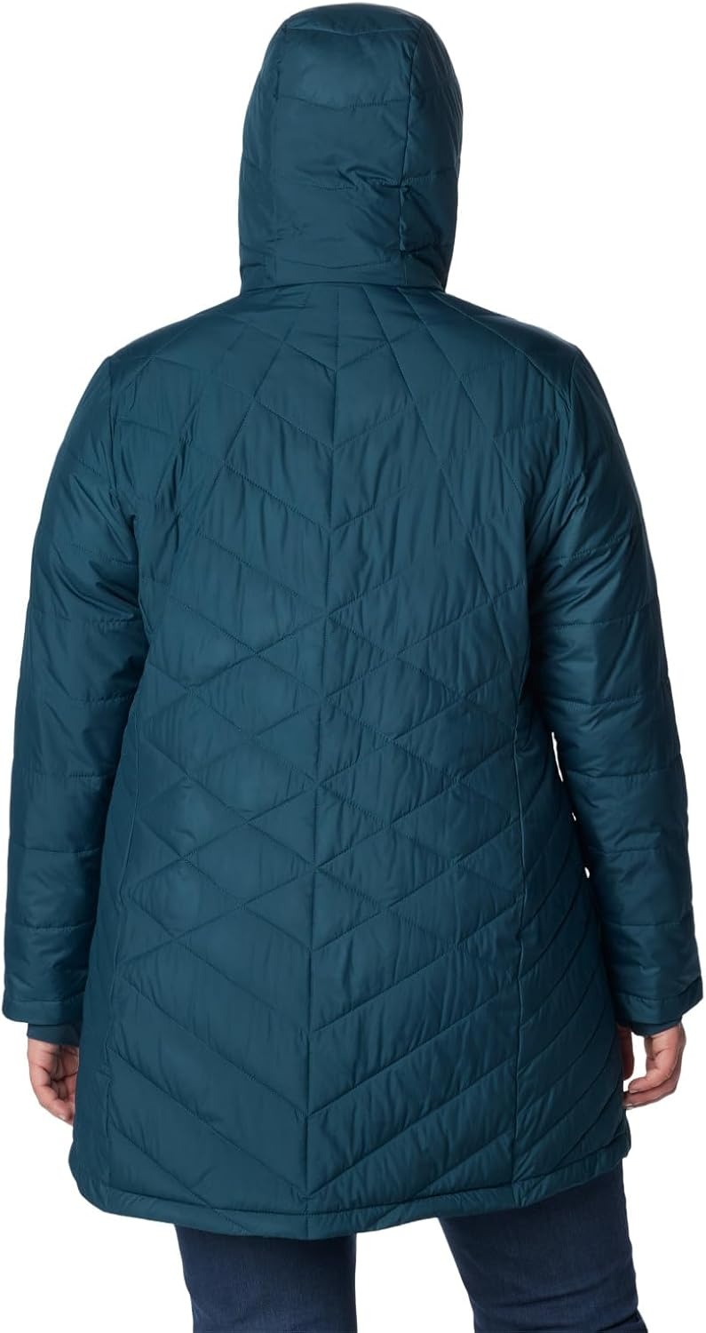 image:imageColumbia Damen First Generation Heavenly Long Hooded Jacket Heavenly Long Hooded Jacket 1er PackNight Wave