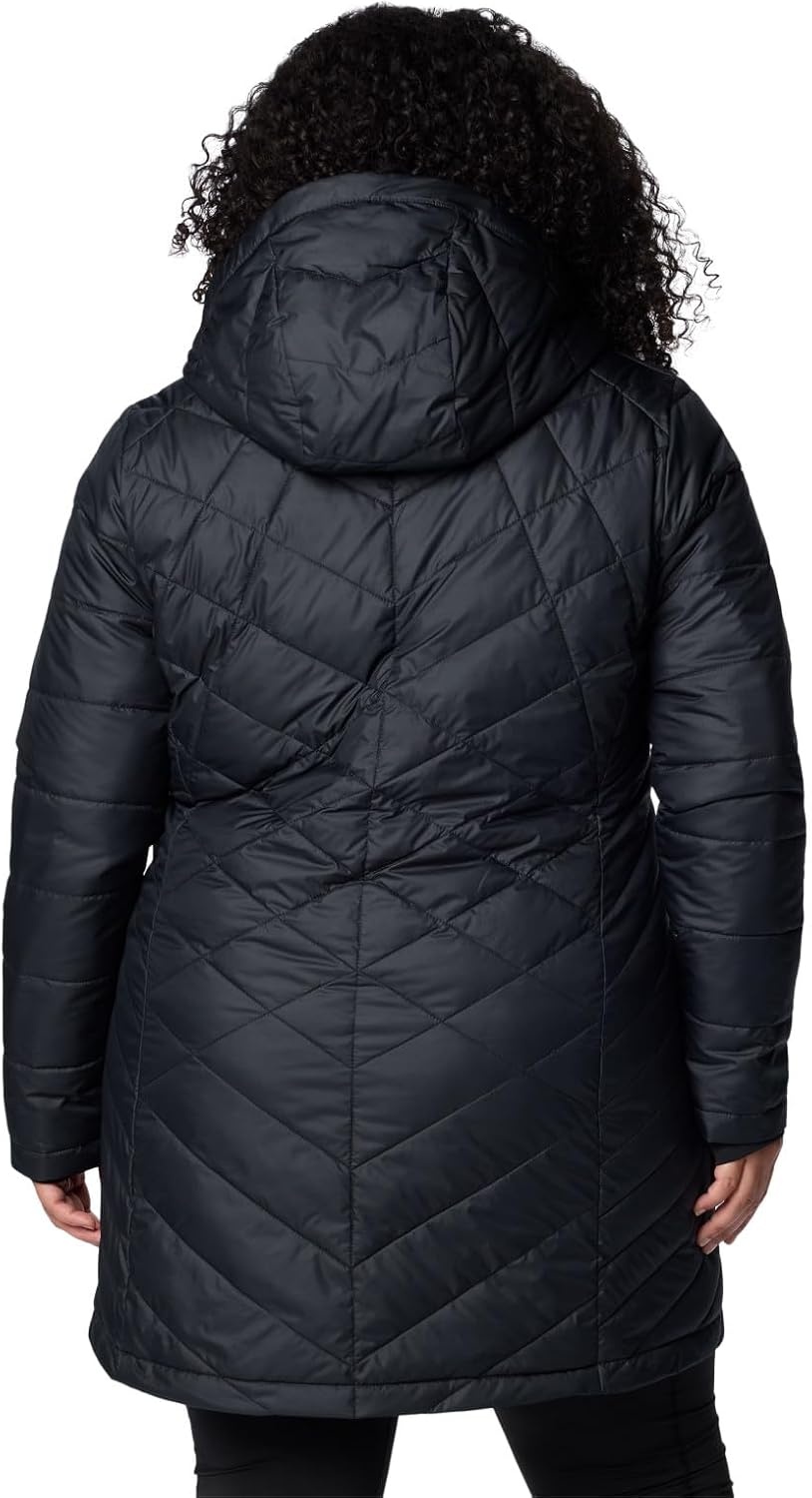 image:imageColumbia Damen First Generation Heavenly Long Hooded Jacket Heavenly Long Hooded Jacket 1er PackSchwarz
