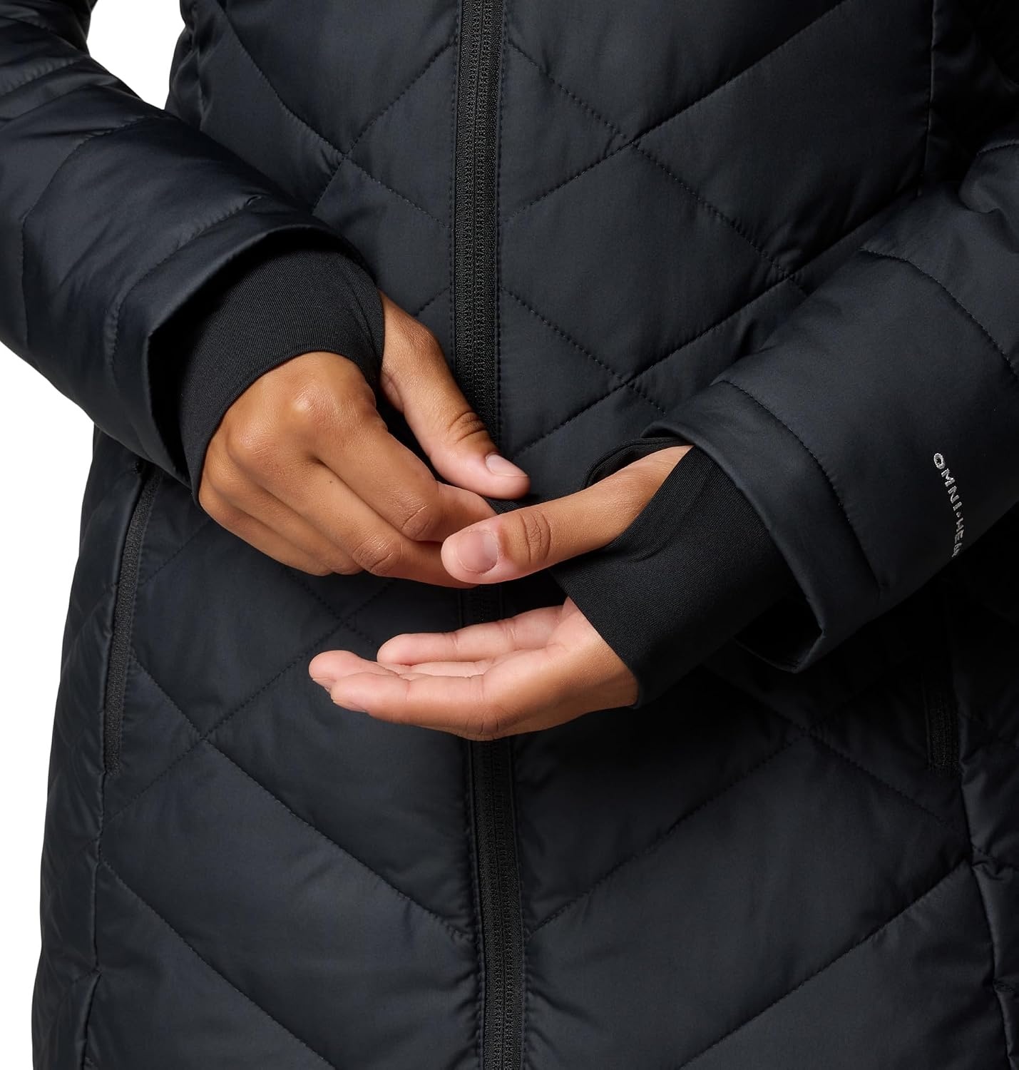 image:imageColumbia Damen First Generation Heavenly Long Hooded Jacket Heavenly Long Hooded Jacket 1er PackSchwarz