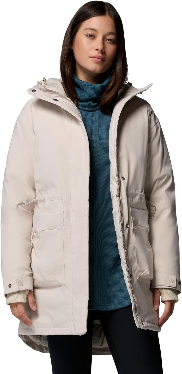 image:imageColumbia Damen Harmony Falls Parka Daunenjacke mit Kapuze 1er PackDark Stone