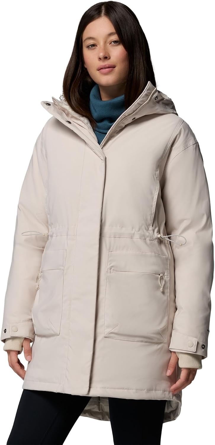 image:imageColumbia Damen Harmony Falls Parka Daunenjacke mit Kapuze 1er PackDark Stone