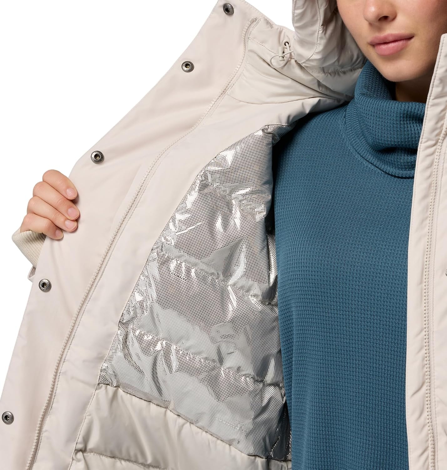 image:imageColumbia Damen Harmony Falls Parka Daunenjacke mit Kapuze 1er PackDark Stone