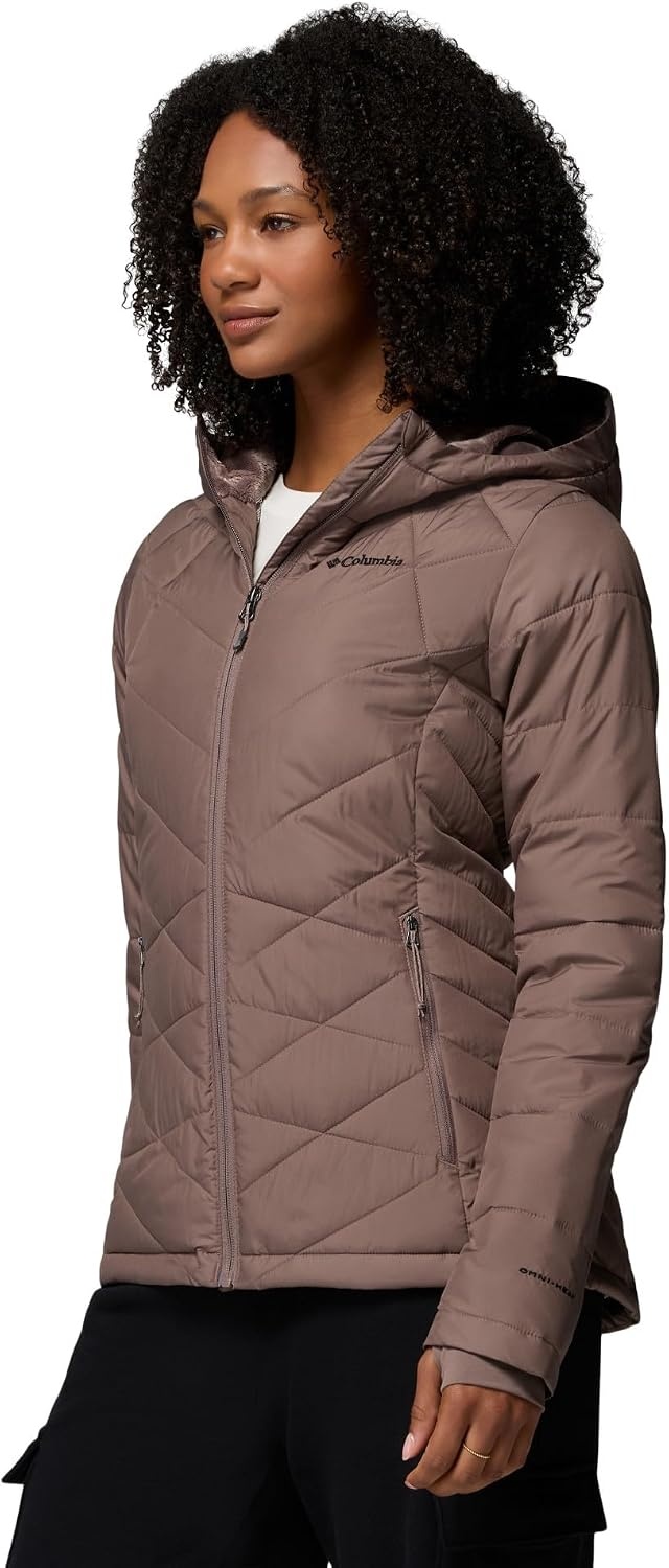 image:imageColumbia Damen Heavenly Hooded Jacket Pufferjacke mit Kapuze 1er PackIron