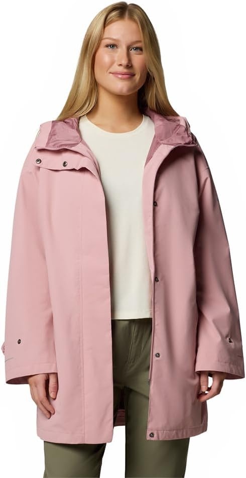 image:imageColumbia Damen Here And There 3 Trench Jacket Wasserdichte Regenjacke 1er PackRadiergummi Rosa