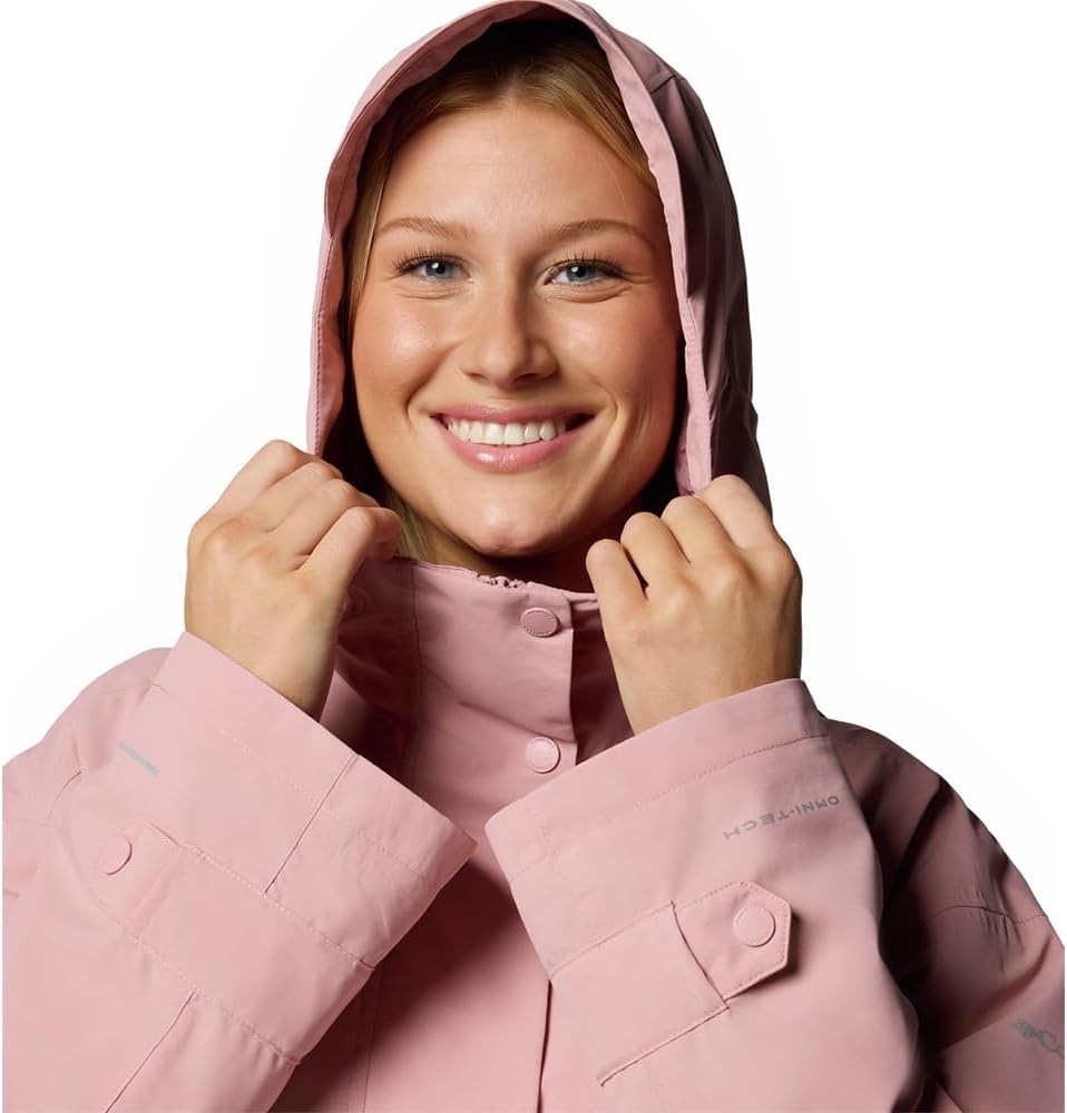 image:imageColumbia Damen Here And There 3 Trench Jacket Wasserdichte Regenjacke 1er PackRadiergummi Rosa