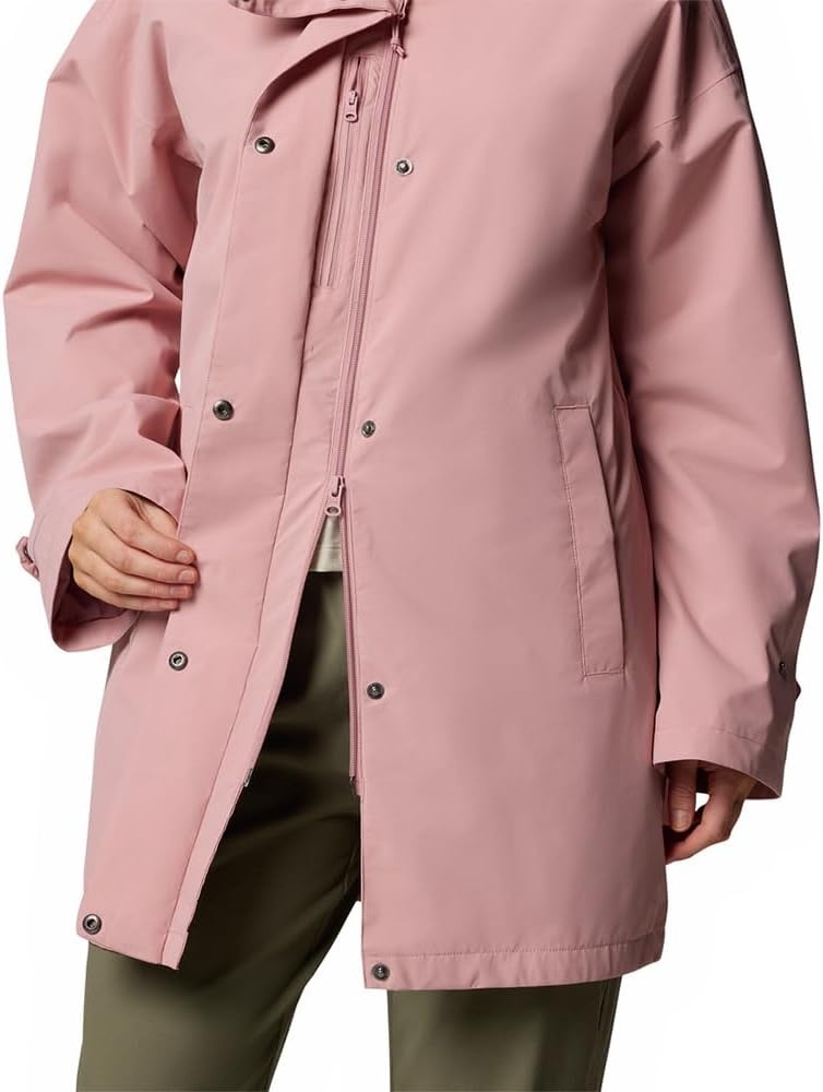 image:imageColumbia Damen Here And There 3 Trench Jacket Wasserdichte Regenjacke 1er PackRadiergummi Rosa
