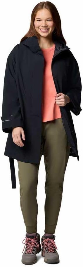 image:imageColumbia Damen Here And There 3 Trench Jacket Wasserdichte Regenjacke 1er PackSchwarz