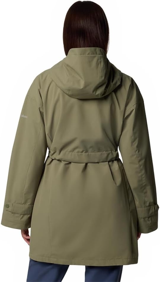 image:imageColumbia Damen Here And There 3 Trench Jacket Wasserdichte Regenjacke 1er PackSteingrn