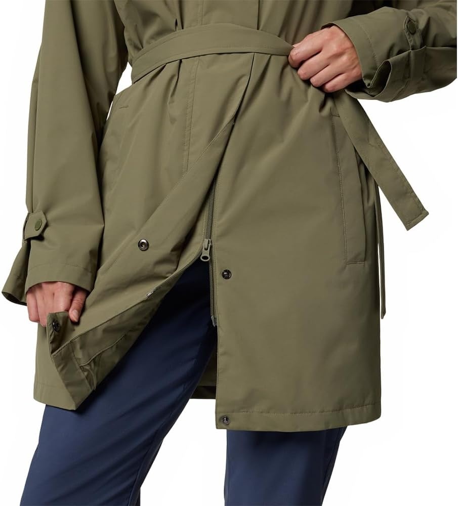 image:imageColumbia Damen Here And There 3 Trench Jacket Wasserdichte Regenjacke 1er PackSteingrn