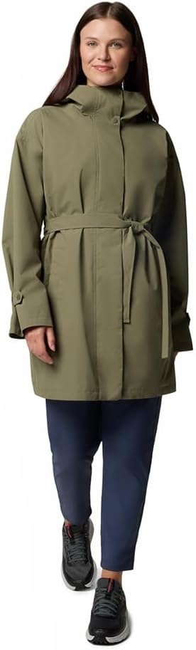 image:imageColumbia Damen Here And There 3 Trench Jacket Wasserdichte Regenjacke 1er PackSteingrn