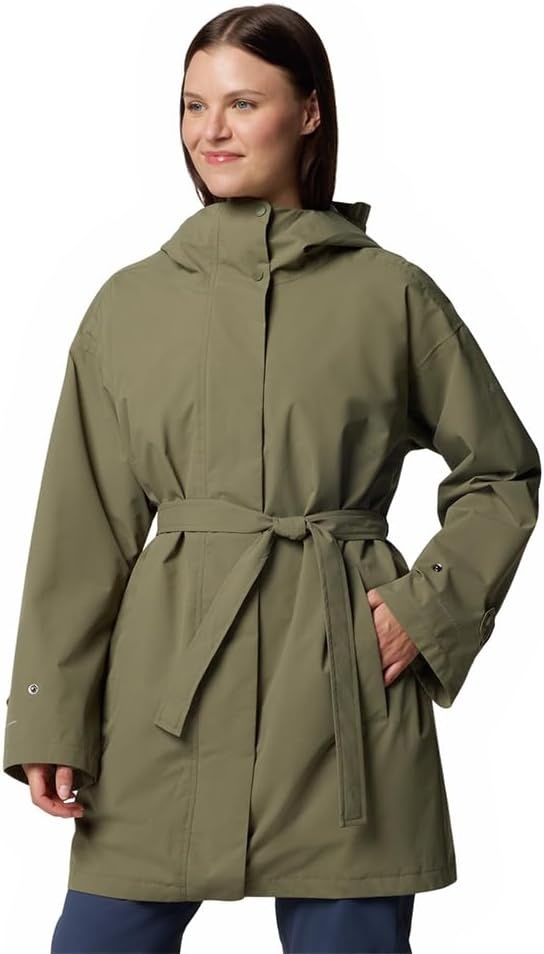 image:imageColumbia Damen Here And There 3 Trench Jacket Wasserdichte Regenjacke 1er PackSteingrn