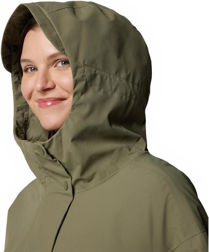 image:imageColumbia Damen Here And There 3 Trench Jacket Wasserdichte Regenjacke 1er PackSteingrn