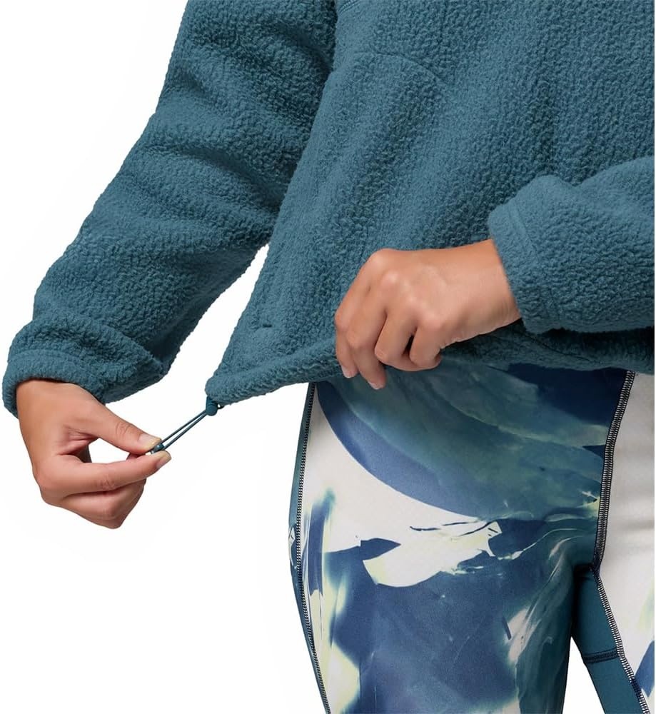 image:imageColumbia Damen Jasper Ridge Pebbled Fleece Half Snap Fleeceberziehhilfe 1er PackEverblue