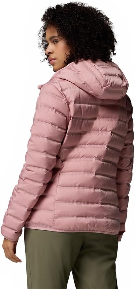 image:imageColumbia Damen Lake 22 Down Long Hooded JacketRadiergummi Rosa