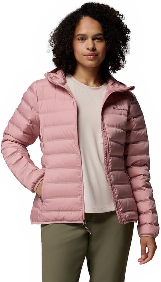 image:imageColumbia Damen Lake 22 Down Long Hooded JacketRadiergummi Rosa