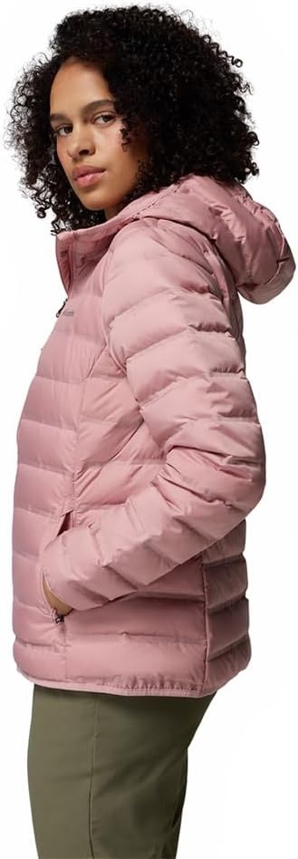 image:imageColumbia Damen Lake 22 Down Long Hooded JacketRadiergummi Rosa
