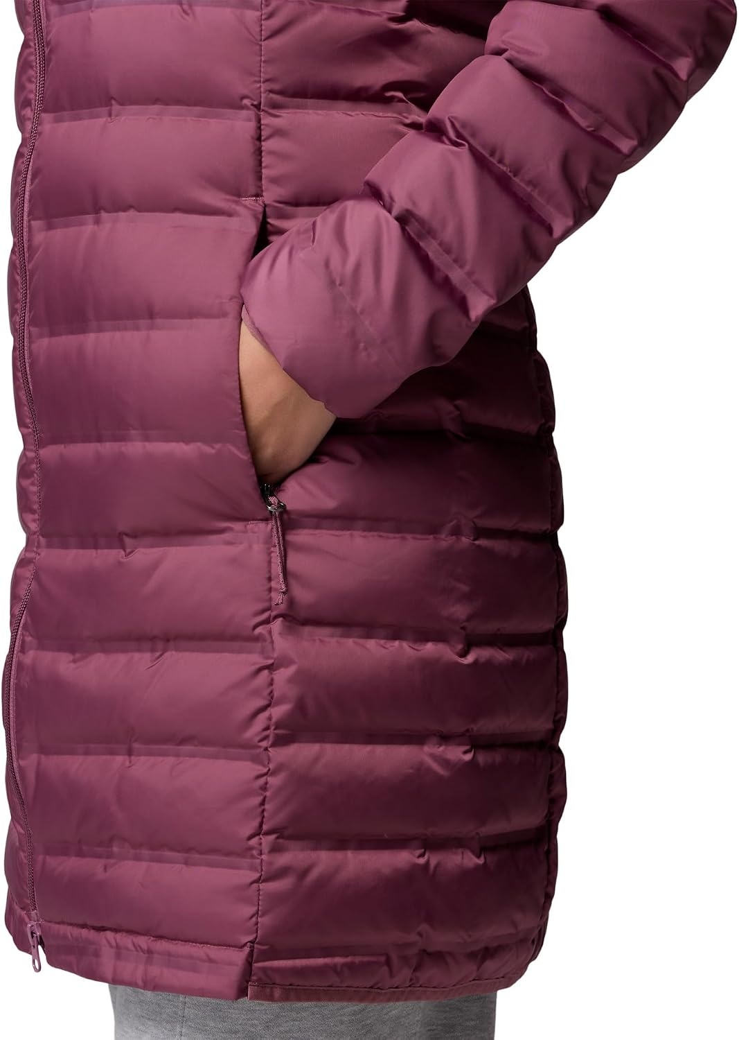 image:imageColumbia Damen Lake 22 Lange Daunenjacke Mit KapuzeAntique Mauve