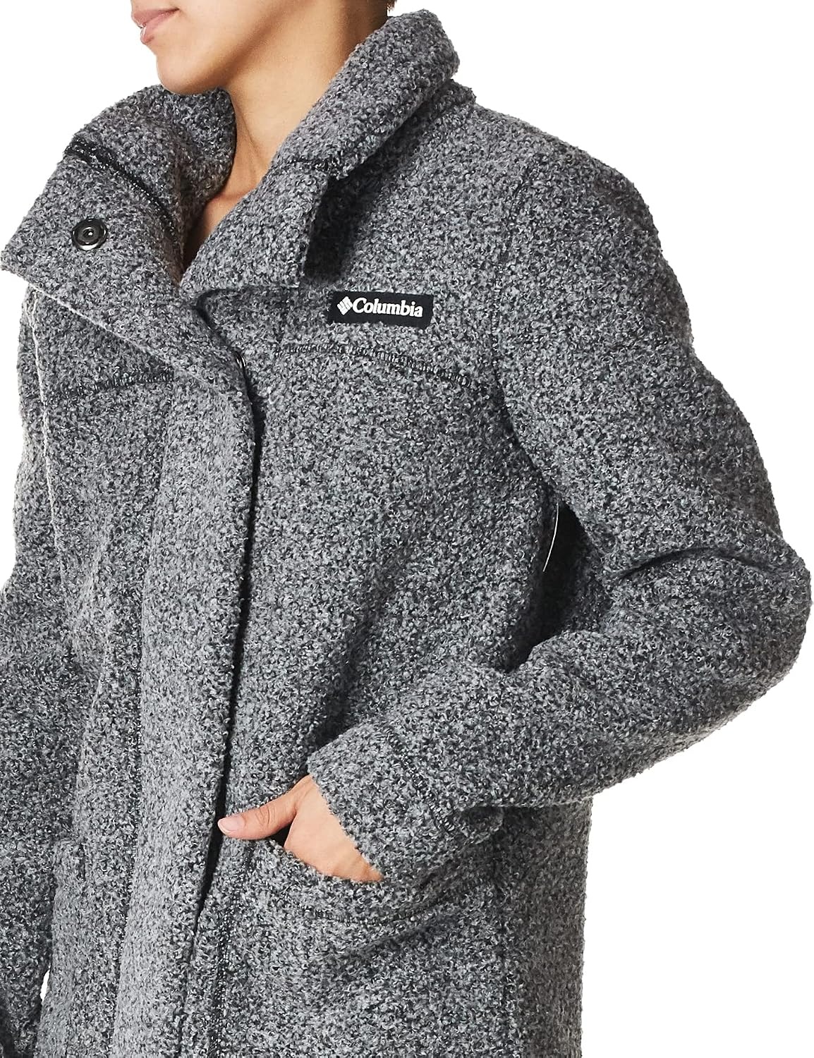 image:imageColumbia Damen Panorama Long Jacket WinterjackeCharcoal Heather