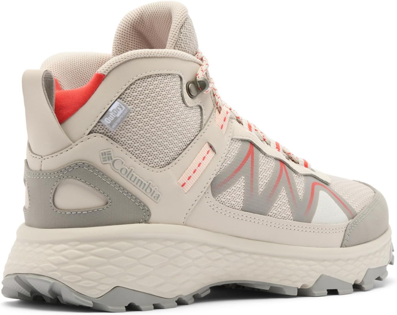 image:imageColumbia Damen Peakfreak Rush Mid OutdryWanderschuhCloud Grey Poppy Red