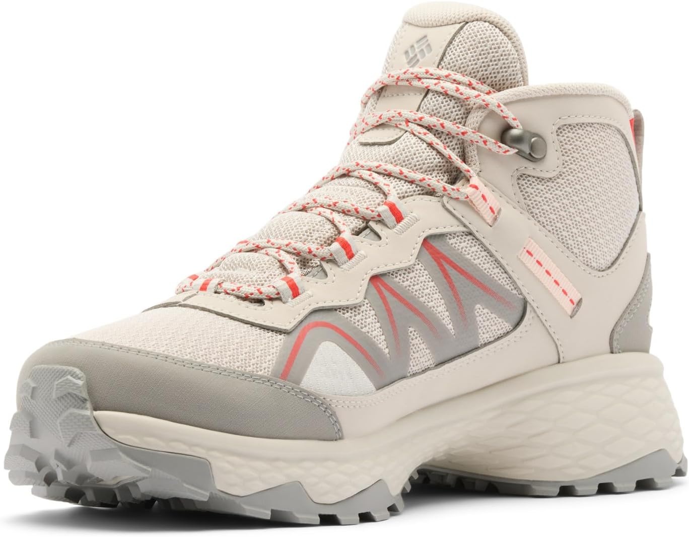 image:imageColumbia Damen Peakfreak Rush Mid OutdryWanderschuhCloud Grey Poppy Red
