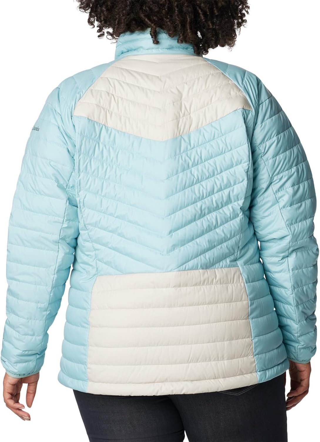 image:imageColumbia Damen Powder Lite II JackeAqua Haze Dark Stone